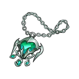 命の水晶の首飾り