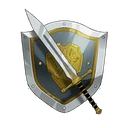 繊細な職人の剣盾