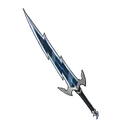 黒炎の翼の長剣