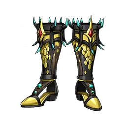 毒紡ぎのブーツ