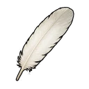 ニワトリの羽根