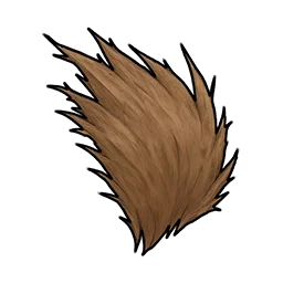 くしゃくしゃのたてがみ毛玉