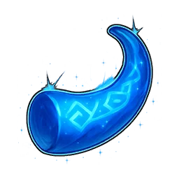 輝く魔力の竜角