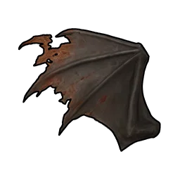 破れたコウモリの翼