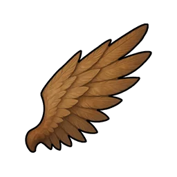 完全なハーピーの羽