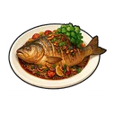 Huge Steamed Fish