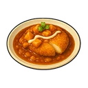 Chicken Cutlet with Curry