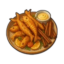 Fish Cinnamon Sticks