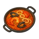 Tomato Seafood Paella