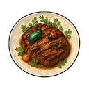 Grilled Bug and Herb Beef