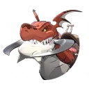 飼い慣らされた重ワイルドドラゴン